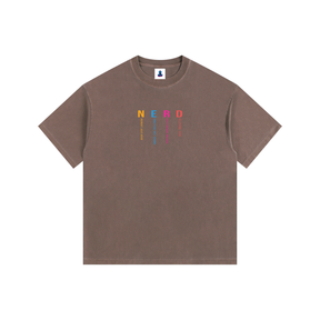 N.E.R.D. Statement Vintage Washed Oversized Cotton T-Shirt