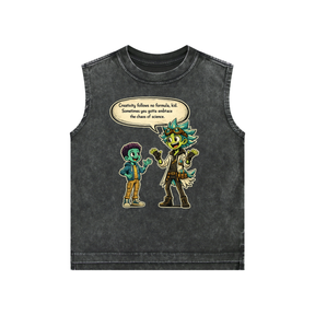 Embrace the Chaos Kids Snow Washed Tank Top