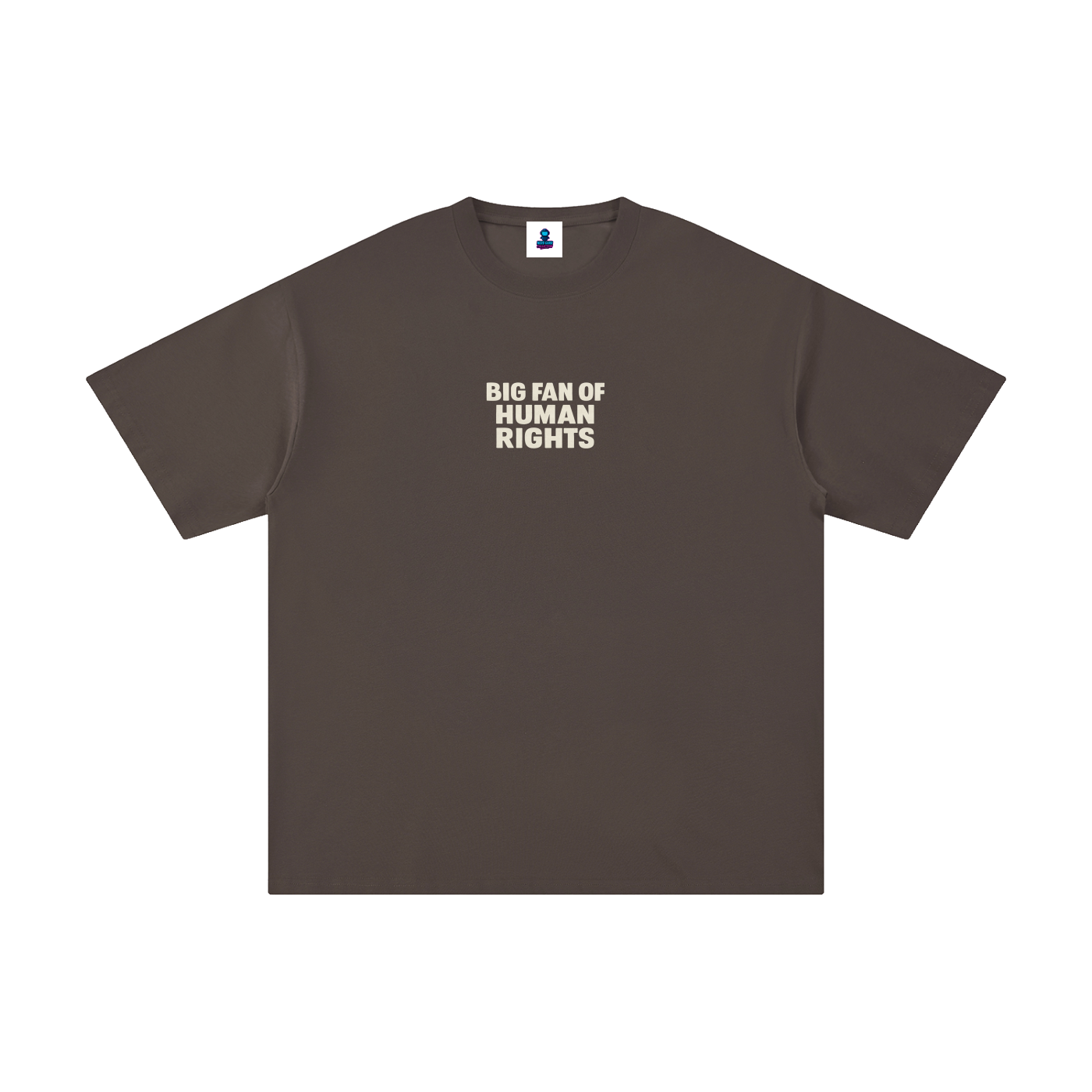 NGC Big Fan of Human Rights Essential Cotton T-Shirt