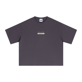 Premium THINK Periodic Table Sorona Boxy T-Shirt