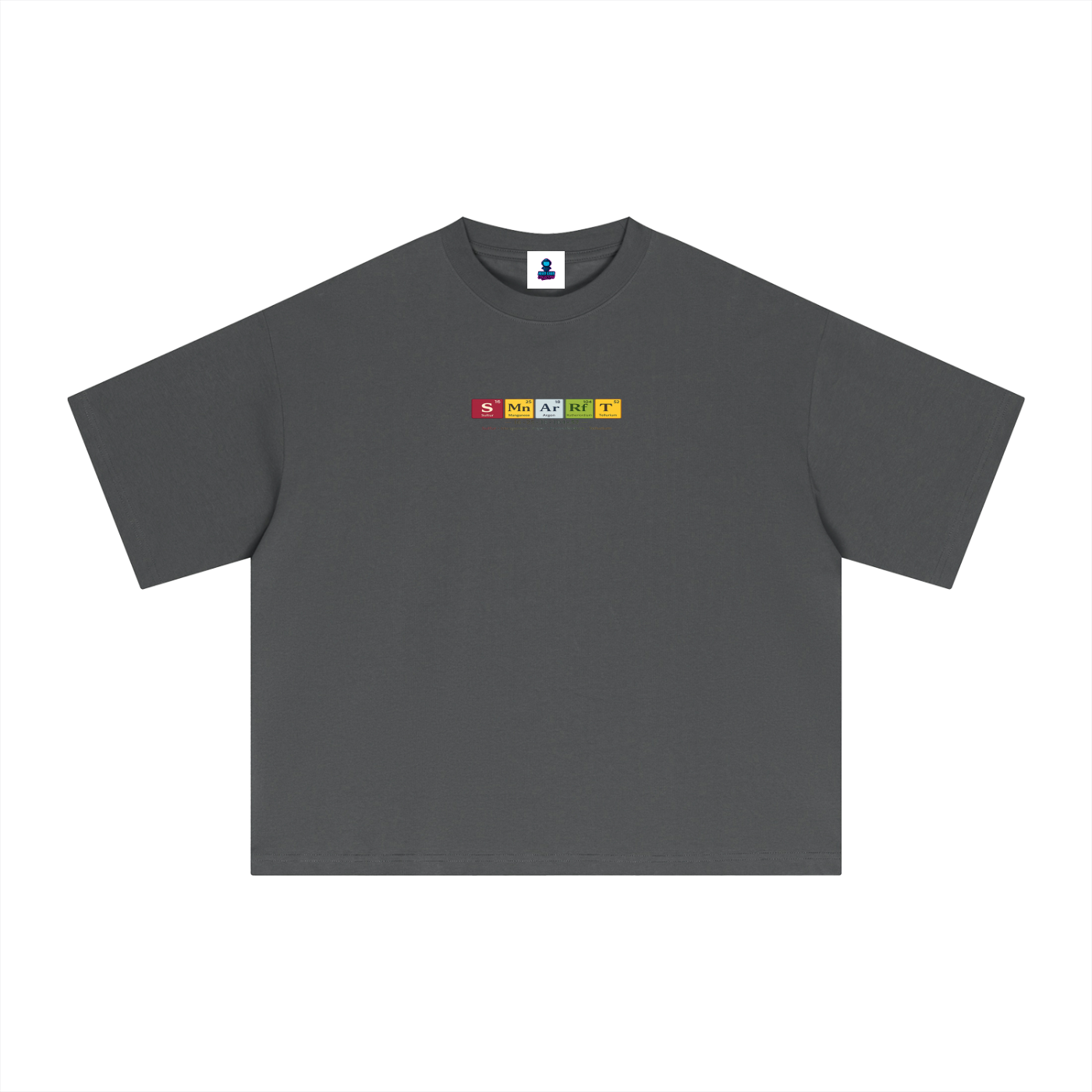 Premium SMART Periodic Table Sorona Boxy T-Shirt