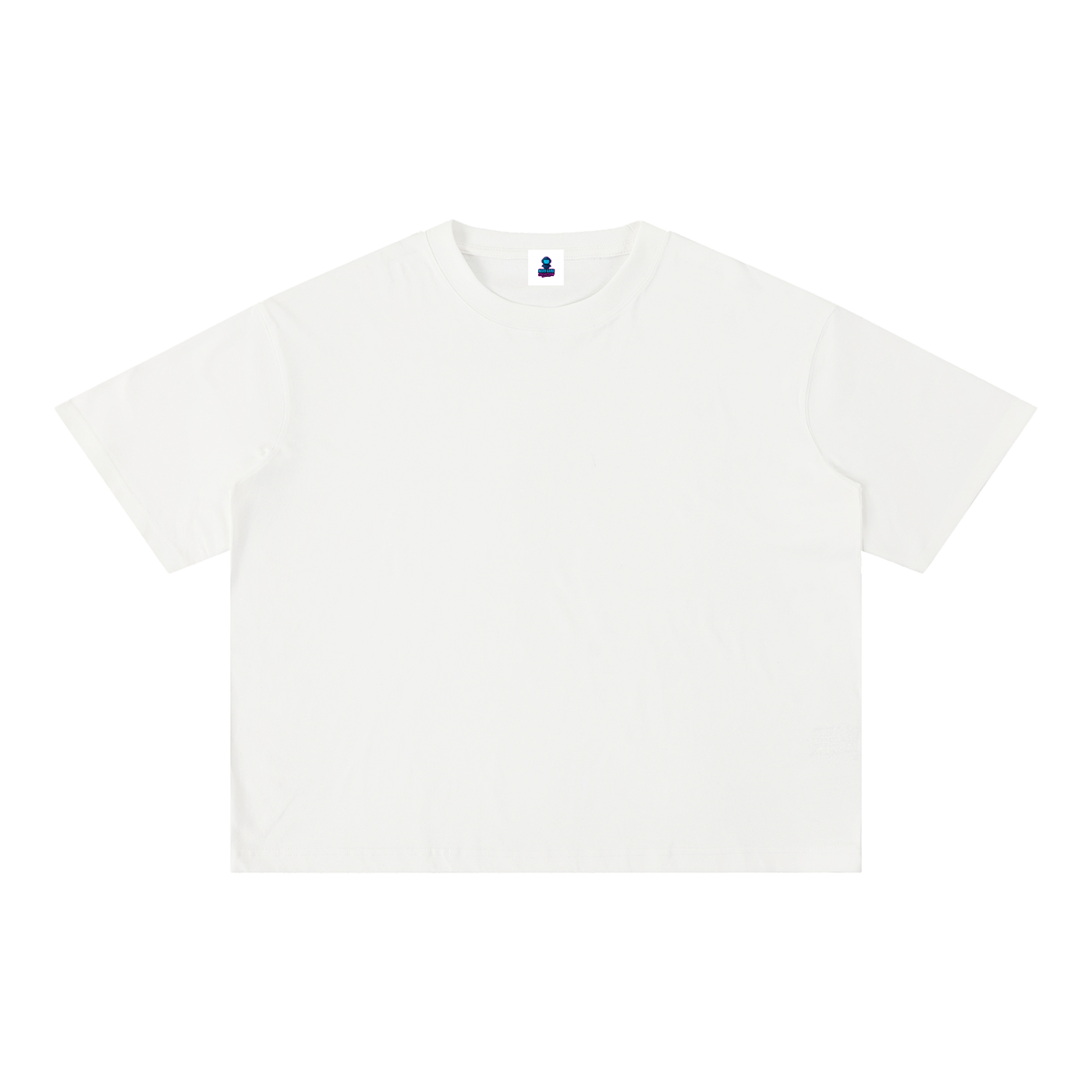 Mineral Wash Boxy Cotton Tee