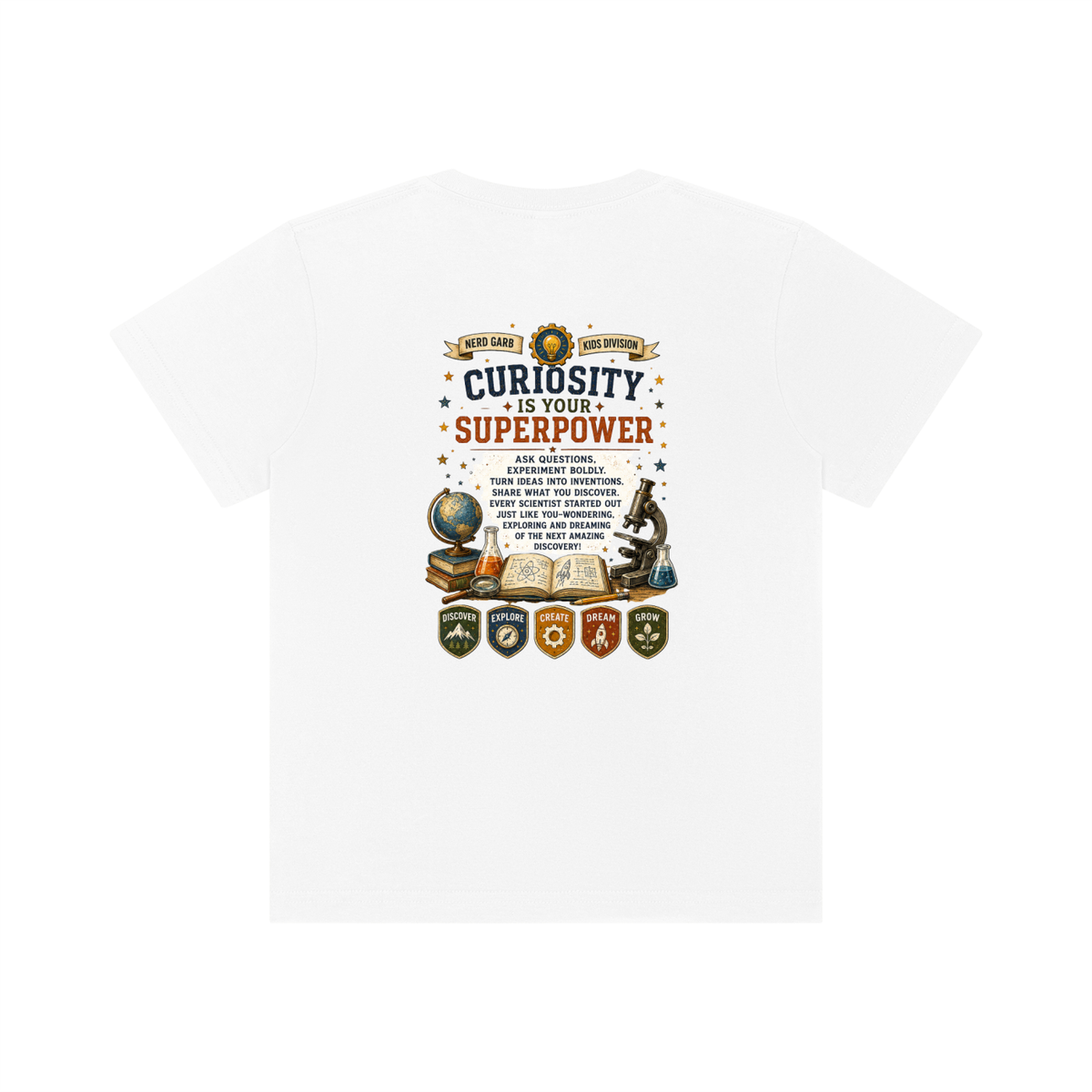 Science Squad Kids' Crewneck Short Sleeve T-Shirt