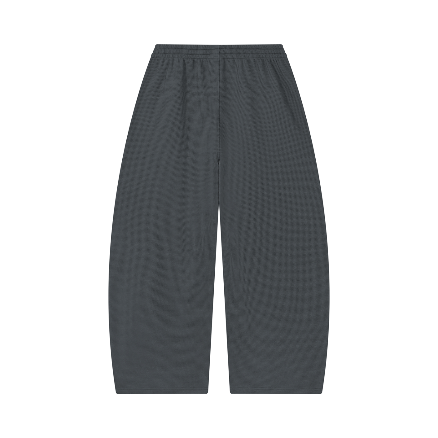 Essential Waffle Barrel Leg Pants