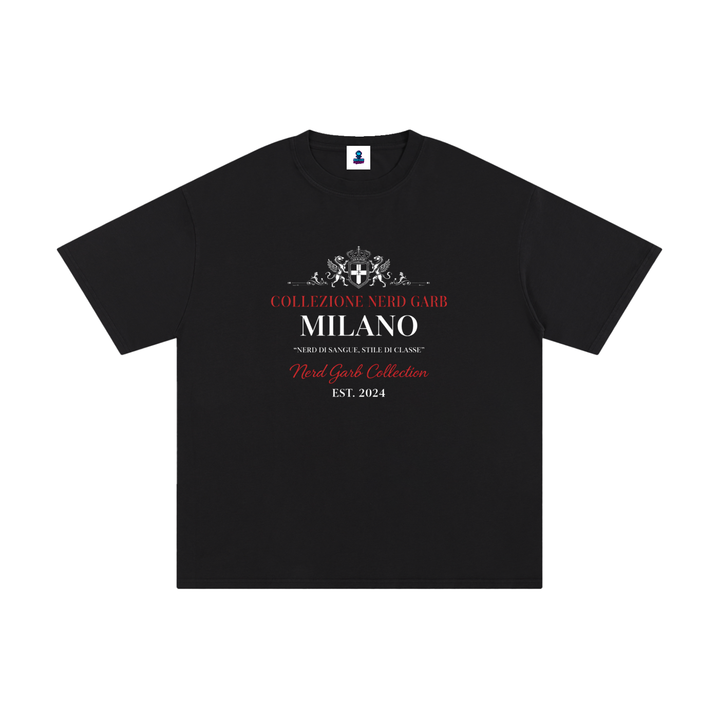 NGC Milano Crest Streetwear Essential Cotton Tee