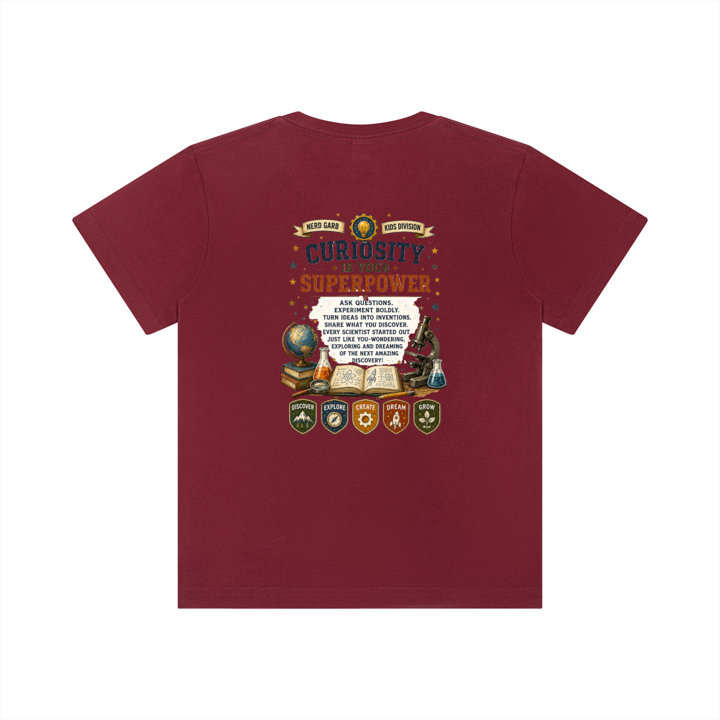 Science Squad Kids Graphic Cotton Tee