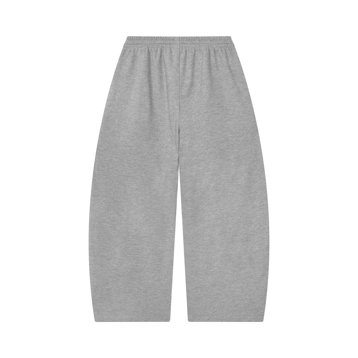 Essential Waffle Barrel Leg Pants