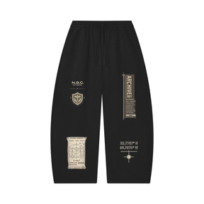 Essential Waffle Barrel Leg Pants