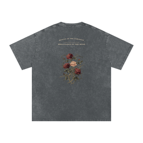 NGC Beauty in the Struggle Snow Washed Oversized Cotton T-Shirt