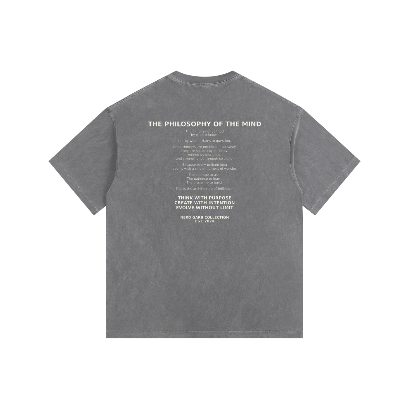 NGC Milano Heritage Logo Tee - Loose Fit Drop Shoulder Graphic Premium T-Shirt