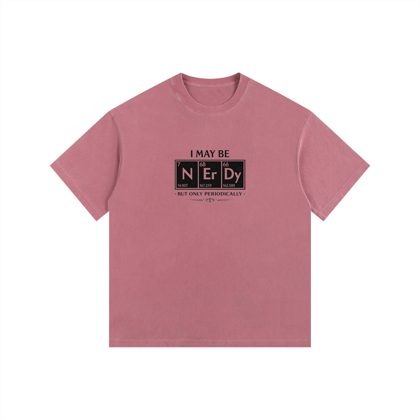 I May Be NErDy Vintage Washed Oversized Cotton T-Shirt