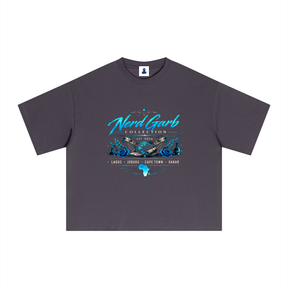 NGC Global Science Crest Tee - Premium Oversized Boxy Nerd Garb Collection Graphic T-Shirt