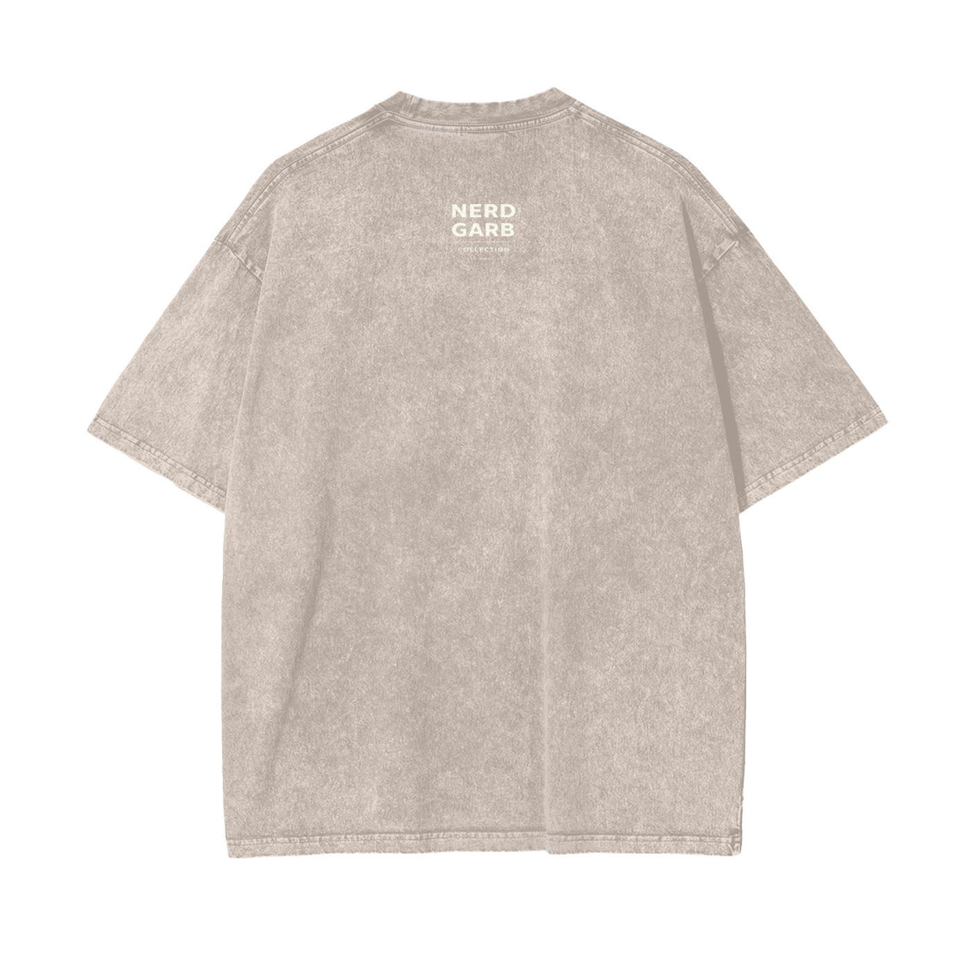 Premium I Am the Mathematician Oversized Snow Wash T-Shirt