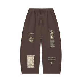 Essential Waffle Barrel Leg Pants