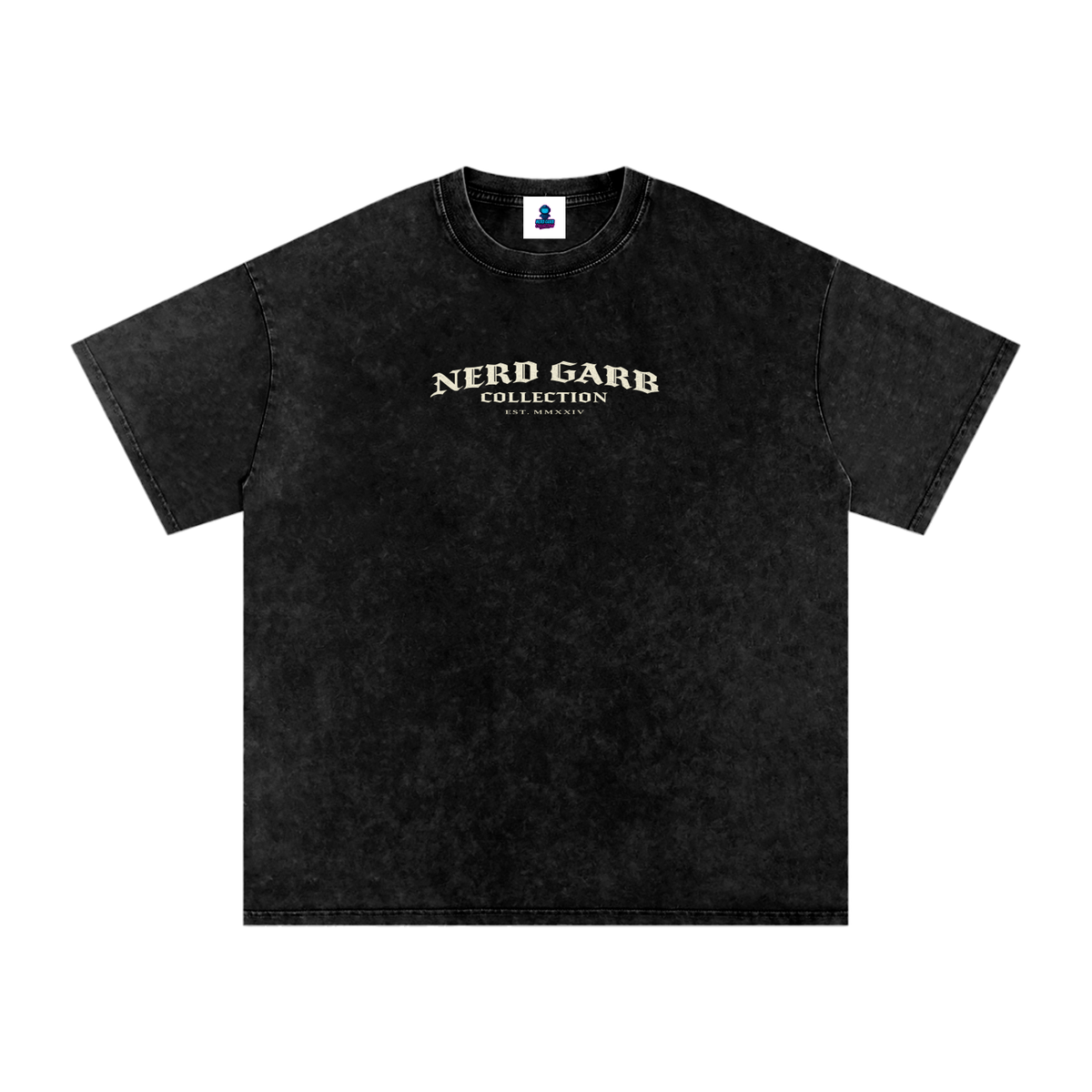 NGC Philosophy of the Mind Snow Washed Oversized Cotton T-Shirt