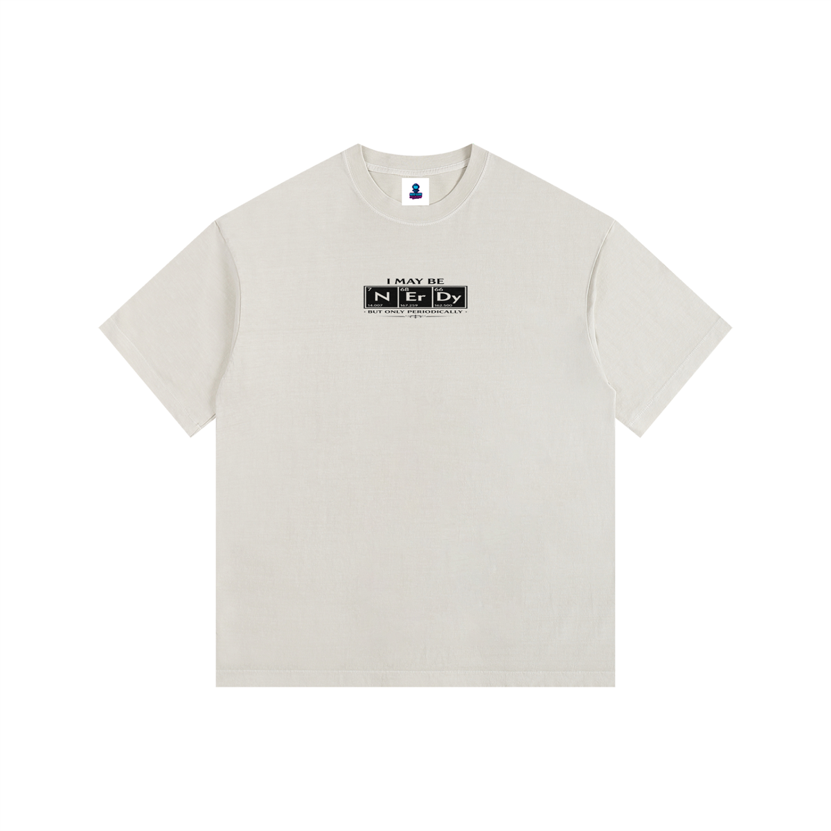 I May Be NErDy Vintage Washed Oversized Cotton T-Shirt