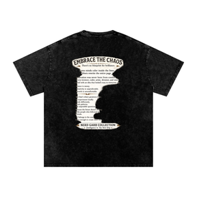 NGC Embrace the Chaos Vintage Wash Streetwear Tee
