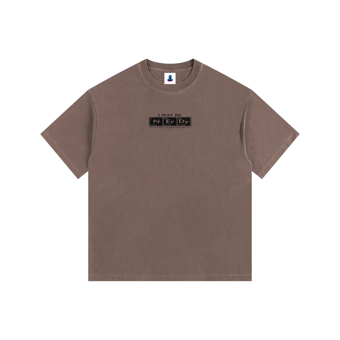 I May Be NErDy Vintage Washed Oversized Cotton T-Shirt