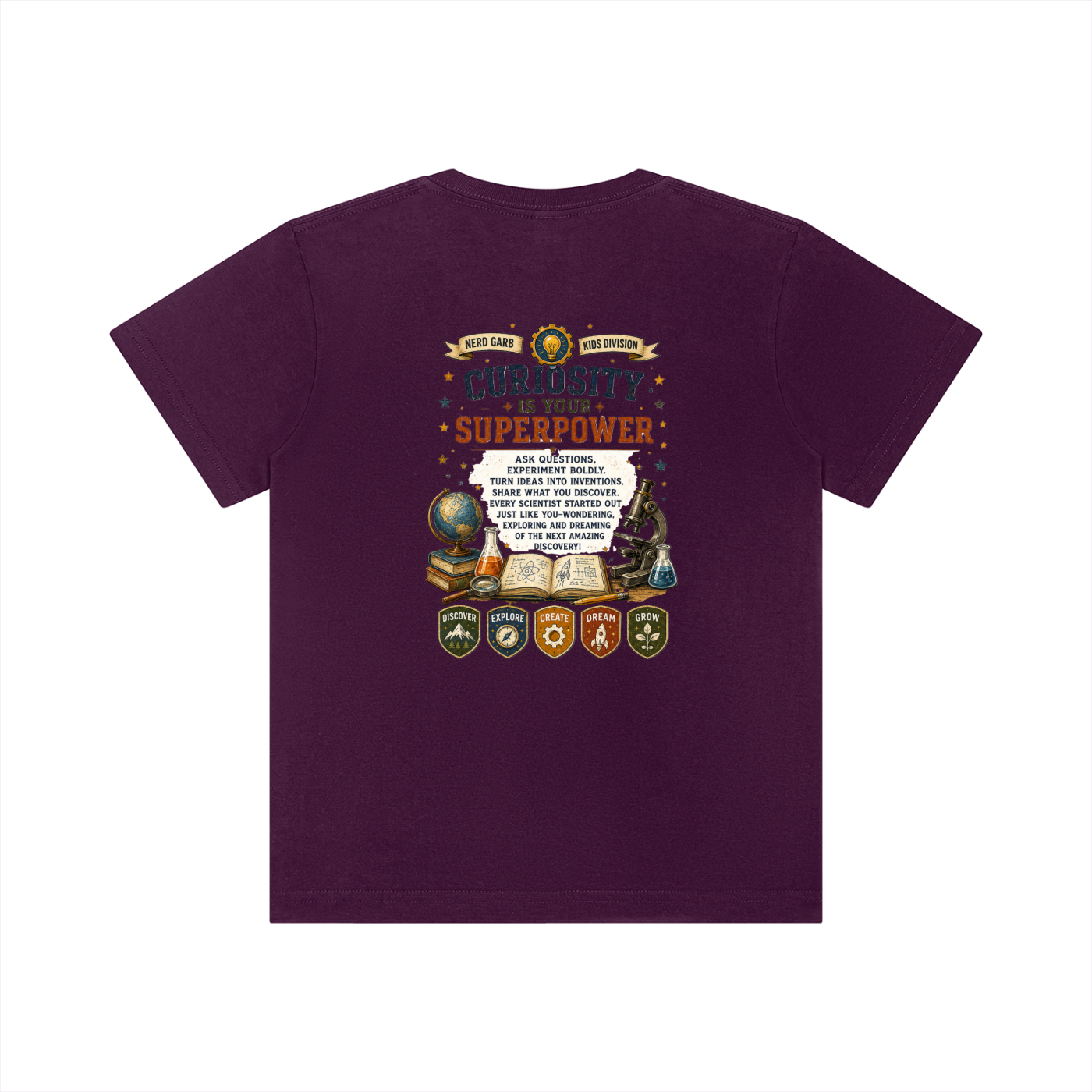 Science Squad Kids Graphic Cotton Tee