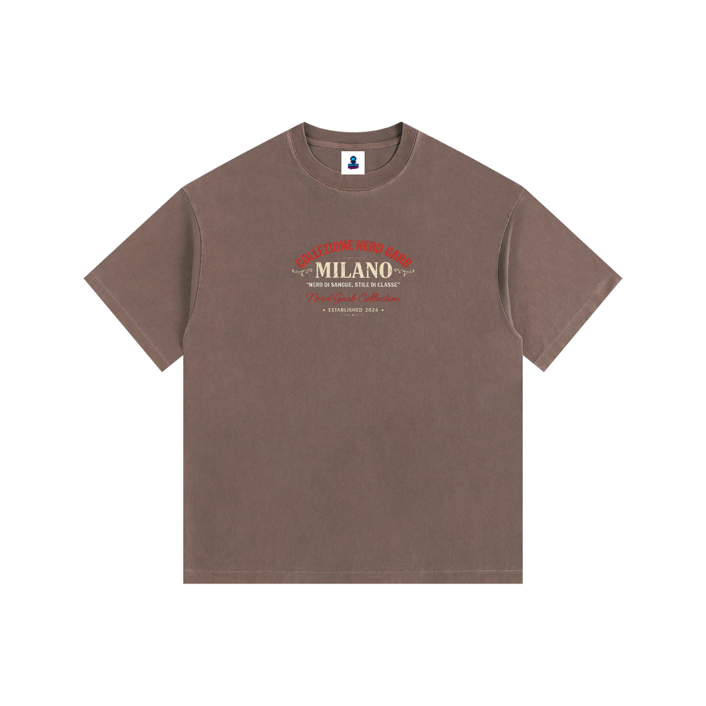 Philosophy of the Mind Vintage Washed Oversized Cotton T-Shirt