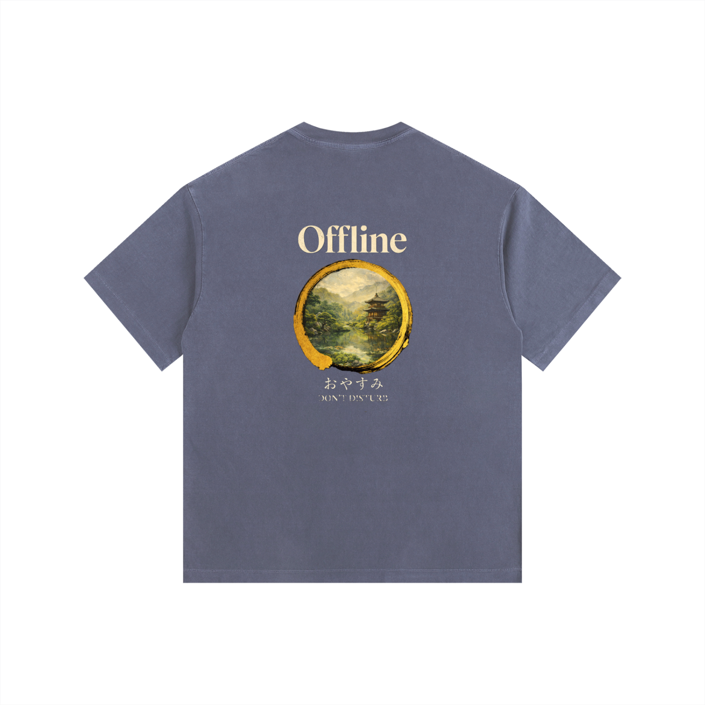 NGC “Offline” Zen Graphic Tee - Japanese Aesthetic Streetwear Premium T-Shirt