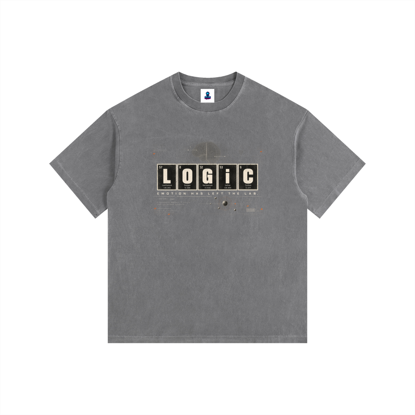 LOGiC Specimen 004 Vintage Wash Oversized Cotton Tee