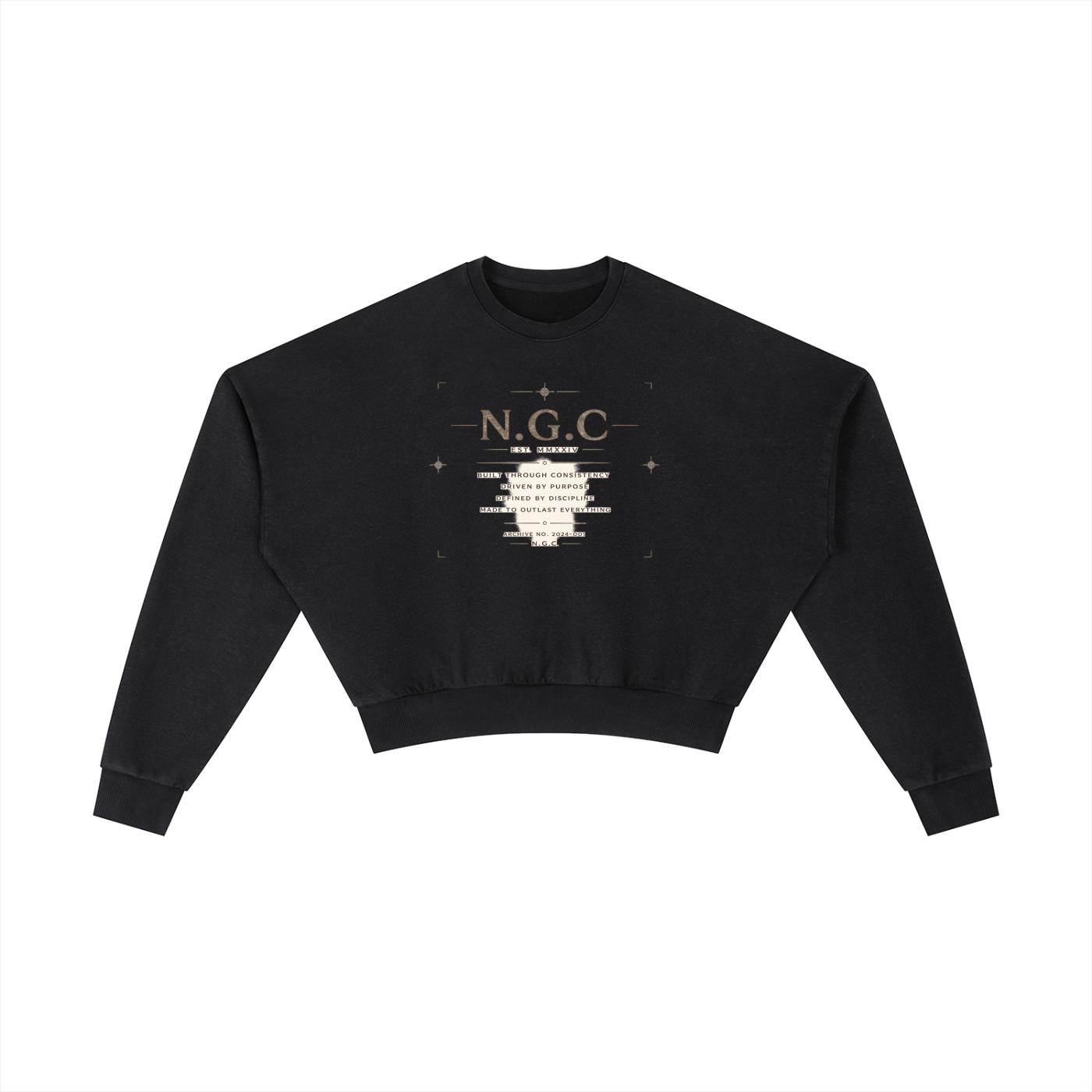 N.G.C Archive Vintage Cropped Sweatshirt