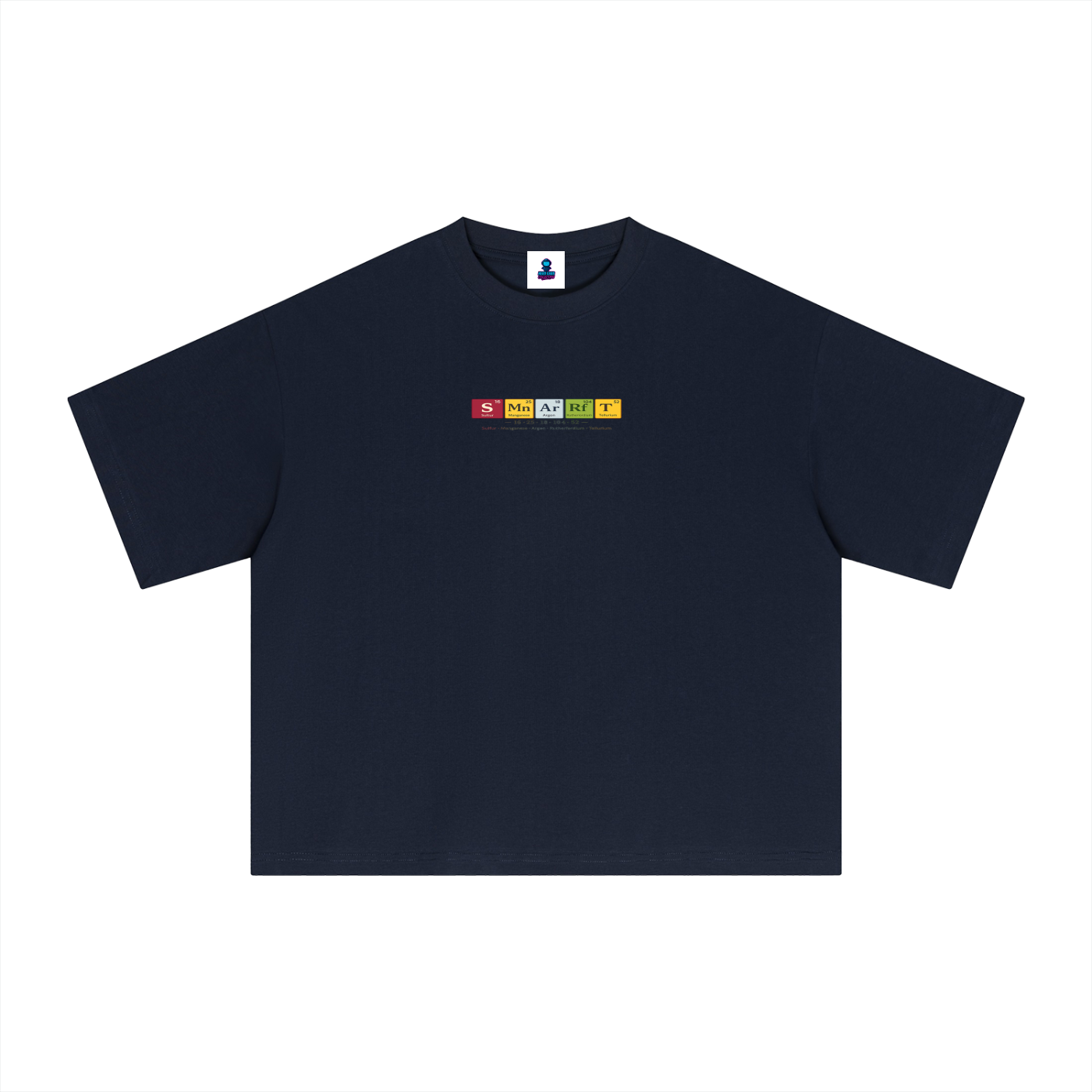 Premium SMART Periodic Table Sorona Boxy T-Shirt