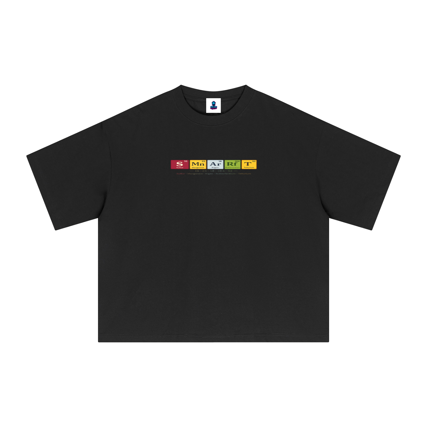 Premium SMART Periodic Table Sorona Boxy T-Shirt