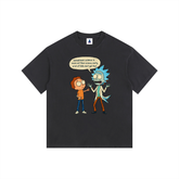 NGC “Sometimes Science” Funny Cartoon Tee - Loose Fit Drop Shoulder Graphic Premium T-Shirt