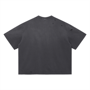 N.G.C. Heritage Vintage Washed Distressed Boxy T-Shirt