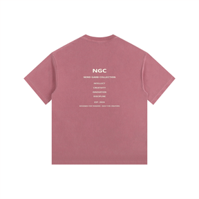 NGC Core Values Logo Tee - Minimalist Back Print Premium T-Shirt