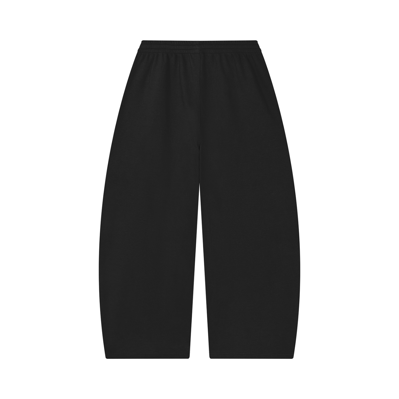 Essential Waffle Barrel Leg Pants