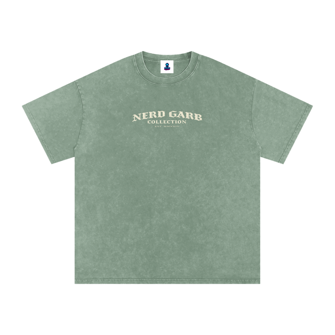 NGC Beauty in the Struggle Snow Washed Oversized Cotton T-Shirt