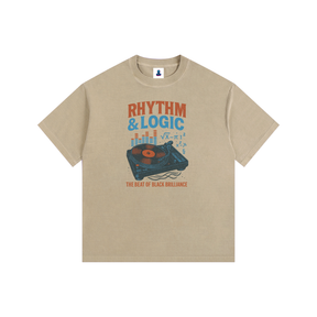 NGC “Rhythm & Logic” Graphic Tee - Music & Science Streetwear Premium T-Shirt