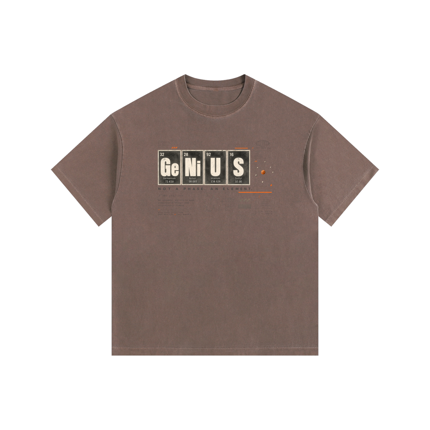 GeNiUS Specimen 002 Vintage Wash Oversized Cotton Tee