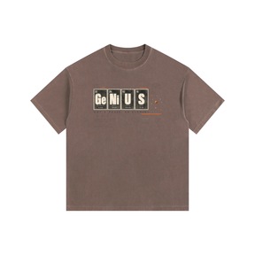 GeNiUS Specimen 002 Vintage Wash Oversized Cotton Tee