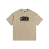 NGC “I May Be Nerdy” Periodic Table Tee - Loose Fit Drop Shoulder Graphic Premium T-Shirt