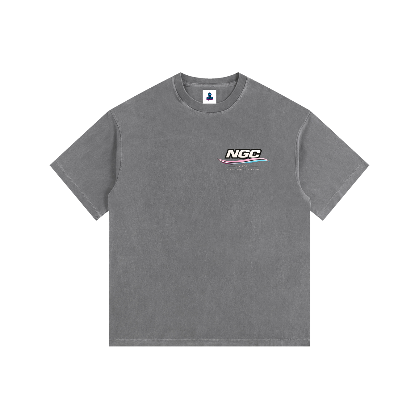 NGC Core Values Logo Tee - Minimalist Back Print Premium T-Shirt