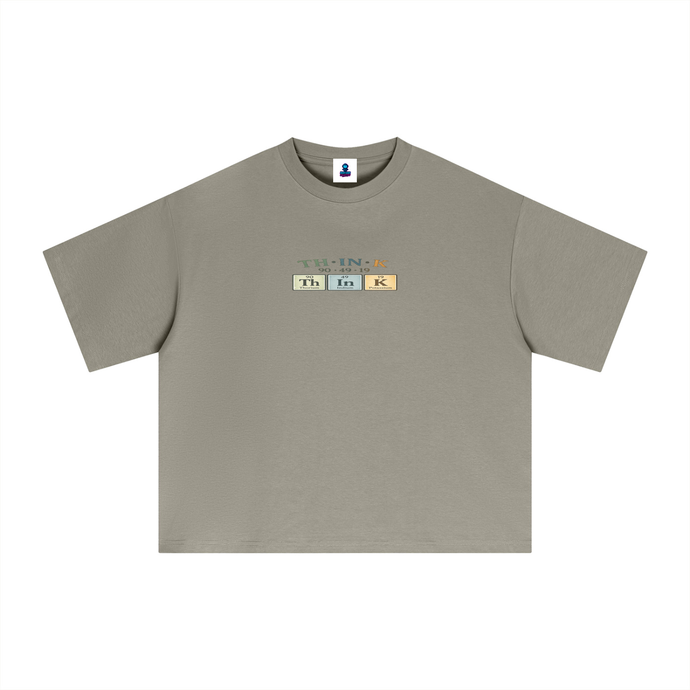 Premium THINK Periodic Table Sorona Boxy T-Shirt