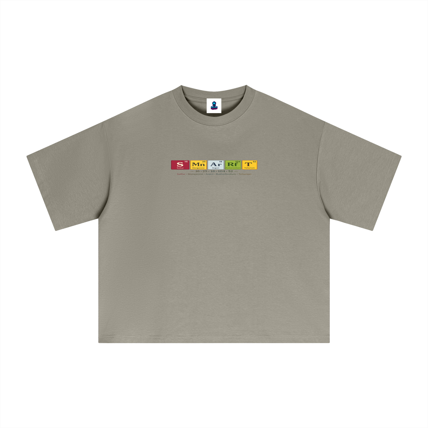 Premium SMART Periodic Table Sorona Boxy T-Shirt