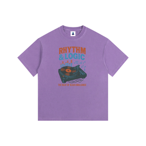 NGC “Rhythm & Logic” Graphic Tee - Music & Science Streetwear Premium T-Shirt