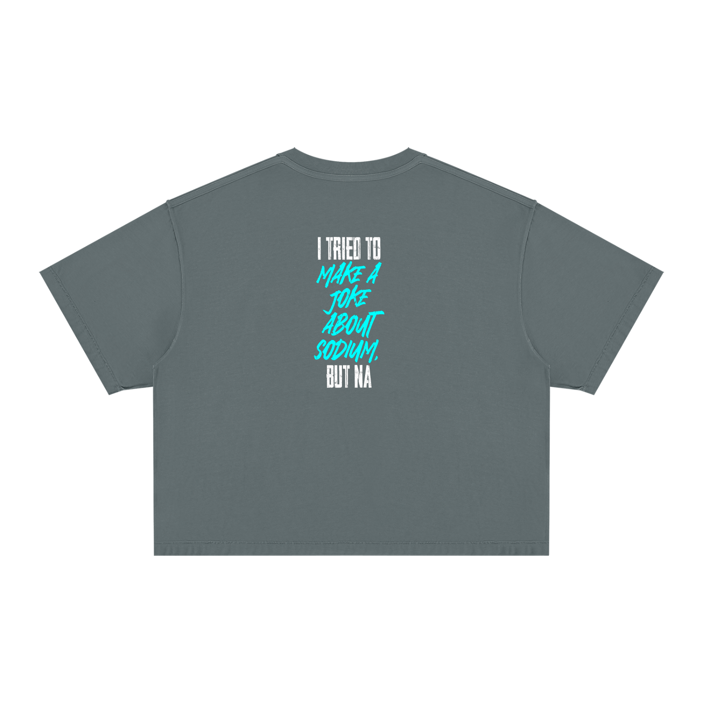 Premium Sodium Joke Vintage Wash Boxy T-Shirt