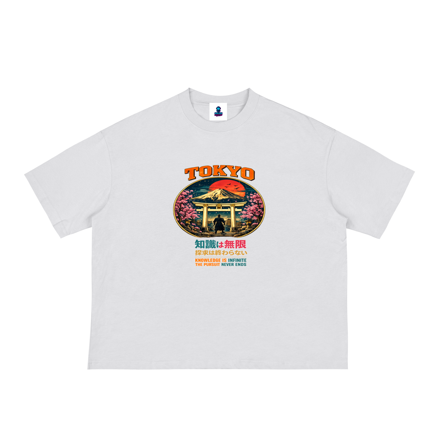 Tokyo Infinite Knowledge Classic Loose Boxy T-Shirt