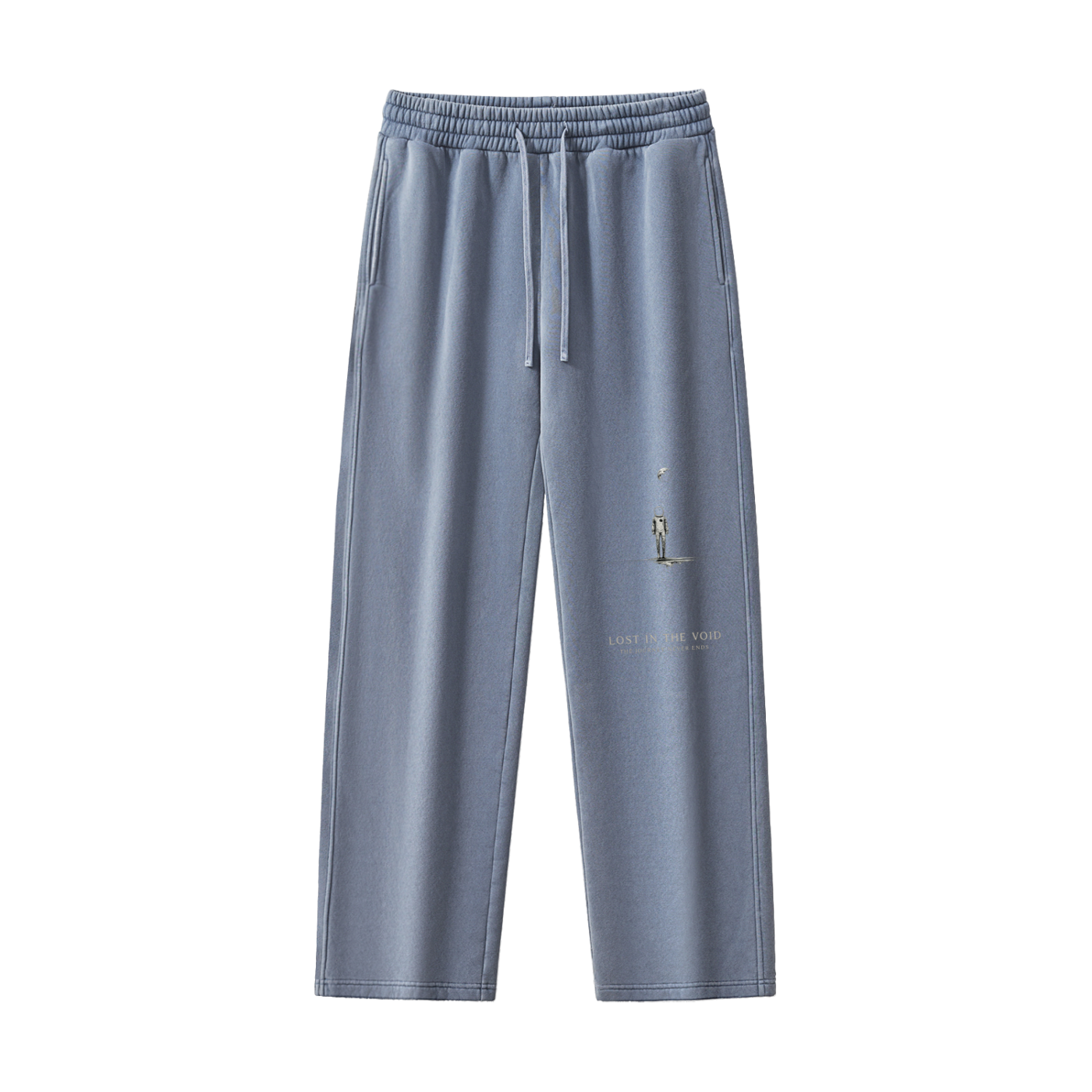 Lost in the Void Frayed Enzyme Washed Sweatpants