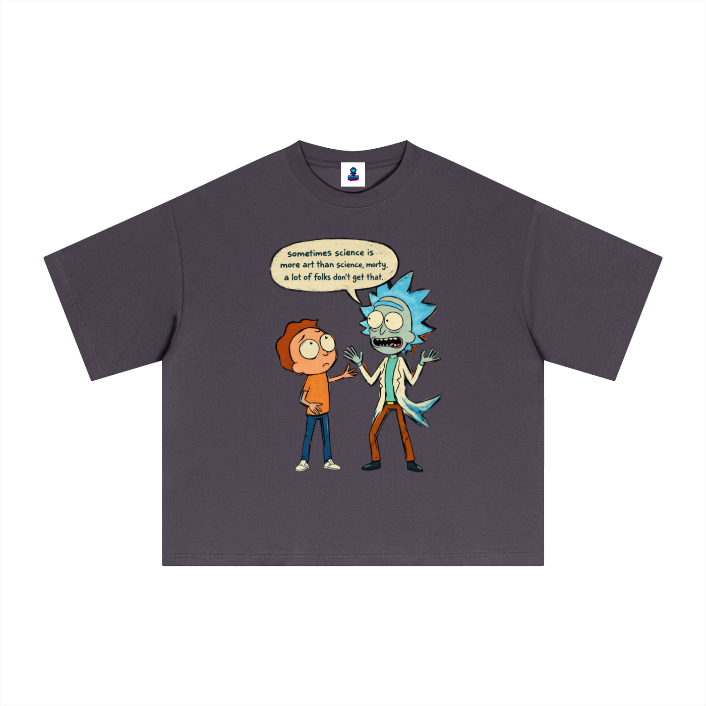 NGC “Sometimes Science” Cartoon Tee - Premium Oversized Drop Shoulder T-Shirt