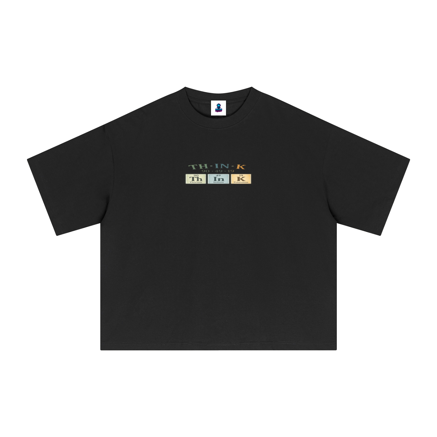 Premium THINK Periodic Table Sorona Boxy T-Shirt