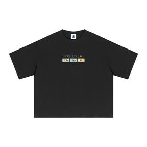 Premium THINK Periodic Table Sorona Boxy T-Shirt