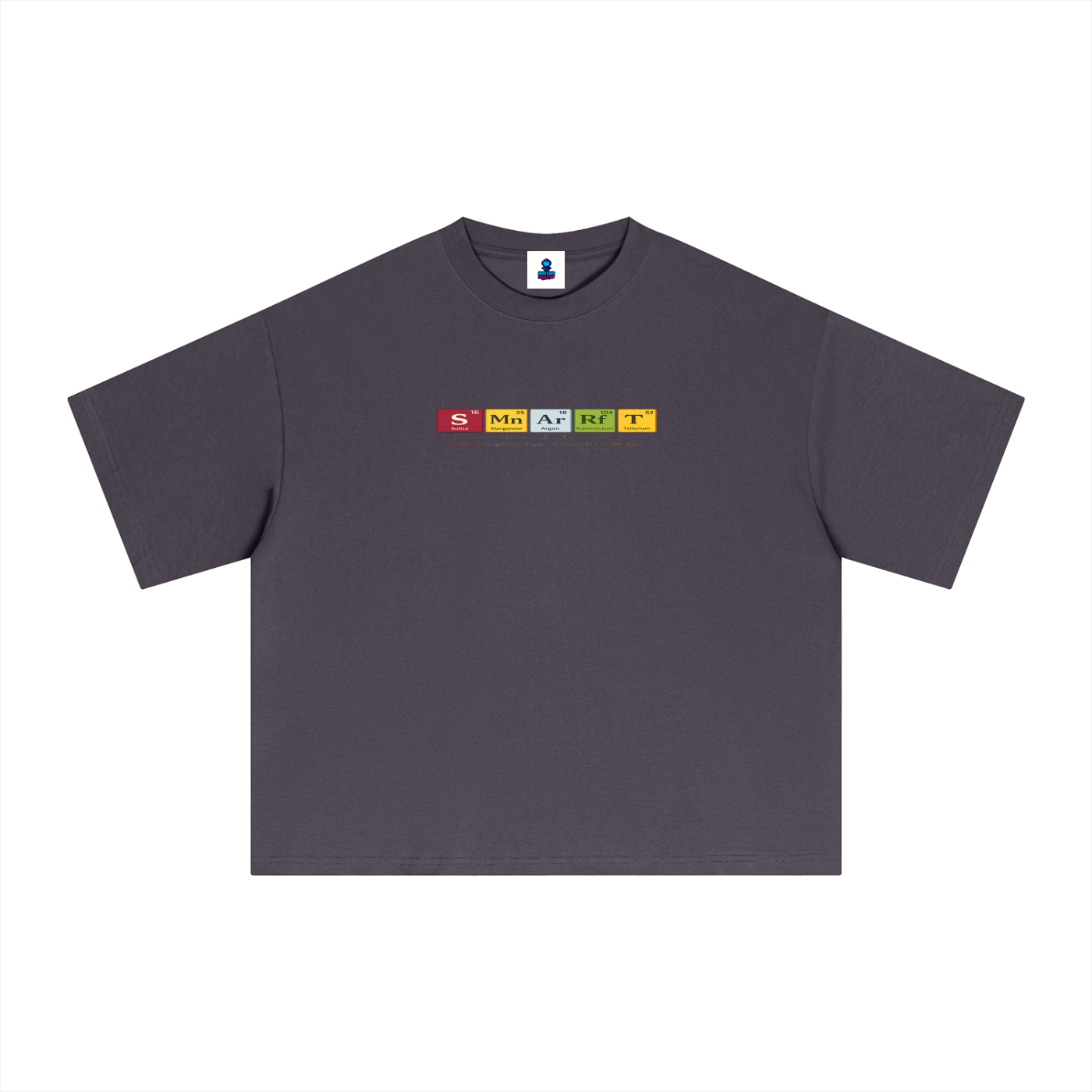 Premium SMART Periodic Table Sorona Boxy T-Shirt