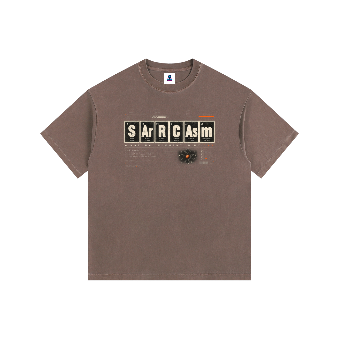 SArCAsM Specimen 001 Vintage Wash Oversized Cotton Tee